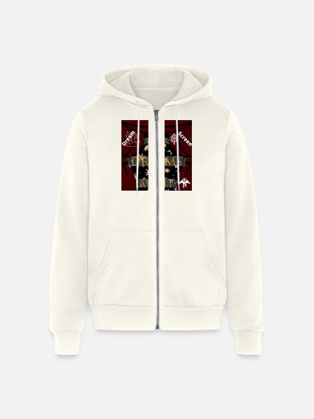 The Dream Screen - Unisex Full Zip Hoodie - vintage white
