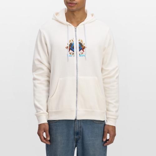 Sous le Bandeau - AI Art - Veste à capuche unisexe en molleton