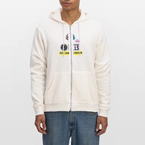 Collectivism Kills Transparent -black font - Unisex Full Zip Hoodie