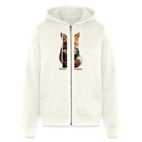 Sly Emerald Fox Toast T-Shirt - Unisex Full Zip Hoodie