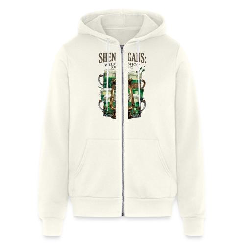 Worth a Shot Lantern Toast Graphic Tee - Unisex Full Zip Hoodie