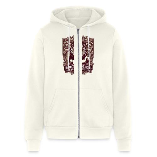 Protector of the Pride T Shirt, Sarcastic Dad Gif - Unisex Full Zip Hoodie