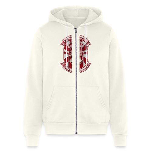Munich Cathedral T Shirt, German Football Fan Gift - Unisex Full Zip Hoodie