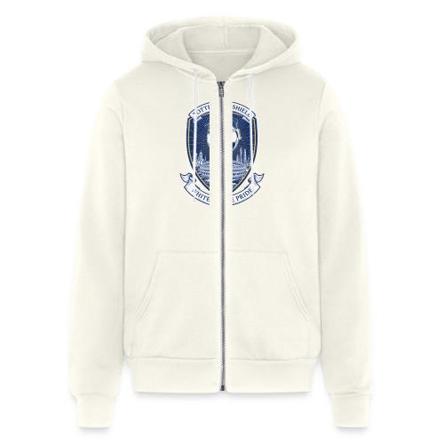 Iconic North London Soccer Emblem Art Print - Unisex Full Zip Hoodie