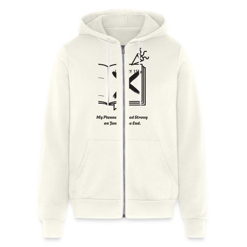 Jan 1st T-Shirt | Sarcastic New Year's - Unisex Full Zip Hoodie