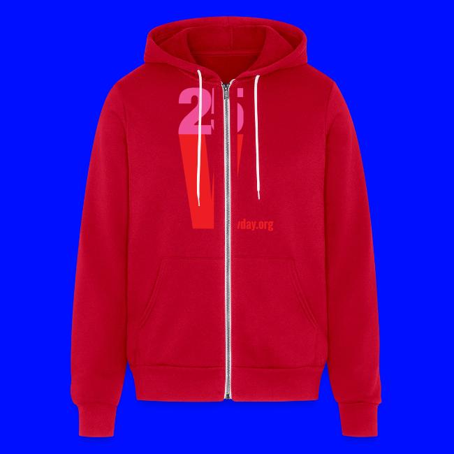 V25 pinkred webaddres tote