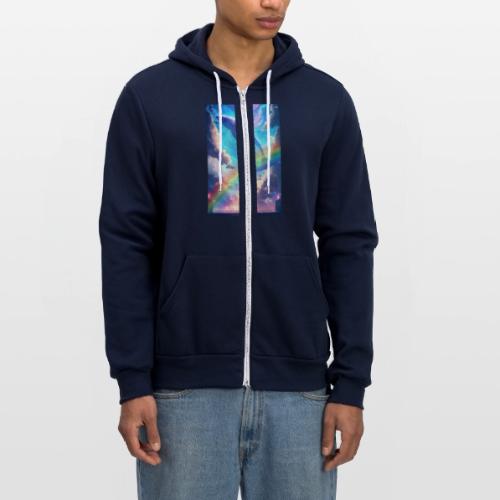 ocean bliss - Unisex Full Zip Hoodie
