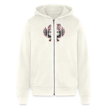 Flower designs new product all product - Unisex Full Zip Hoodie - vintage white - Front - Noah (186cm)