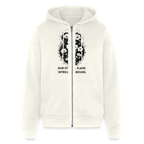 Eternal Flame of Embrace T-Shirt - Unisex Full Zip Hoodie