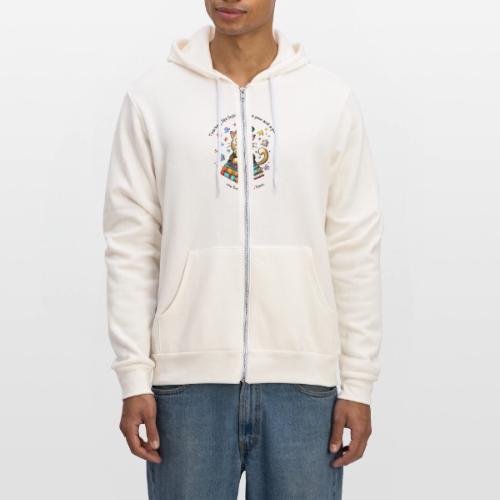 Professor Cat - Unisex Full Zip Hoodie