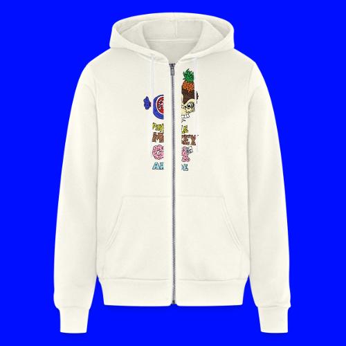 pineapple gum monkey arcade - Unisex Full Zip Hoodie