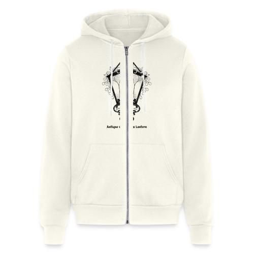 Antique Christmas Lantern T-Shirt - Unisex Full Zip Hoodie