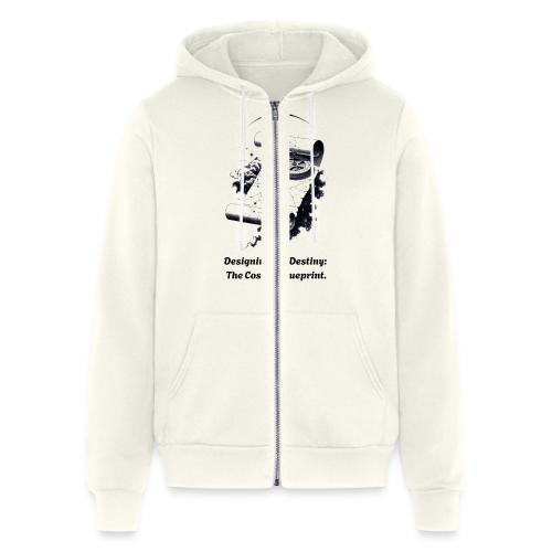 Cosmic Blueprint T-Shirt - Unisex Full Zip Hoodie