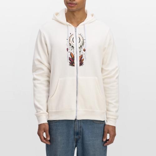 Melting Eyeball - Unisex Full Zip Hoodie