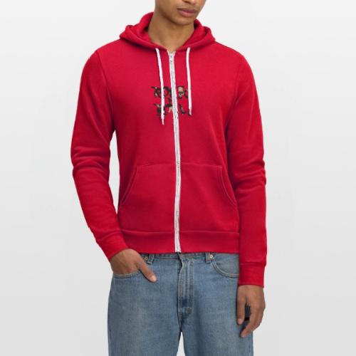 rocknroll - Unisex Full Zip Hoodie