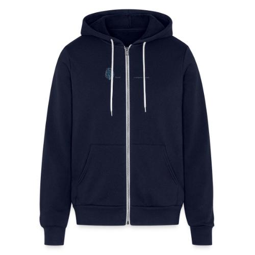 SANS logo dark - Unisex Full Zip Hoodie