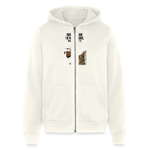 Enter Through the Narrow Gate | Matthew 7:13-14 - Unisex Full Zip Hoodie