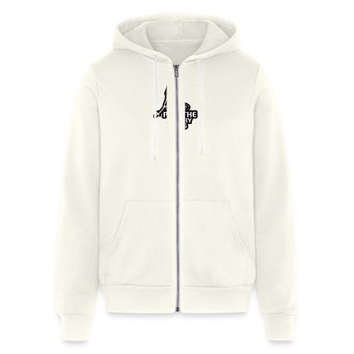 Pray the Rosary Sticker - Unisex Full Zip Hoodie