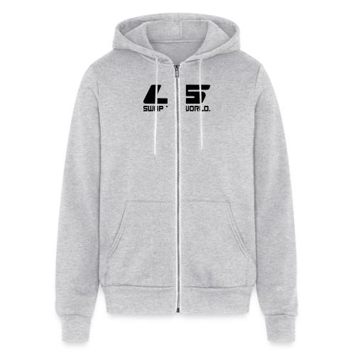 LS Swap The WORLD (Back and Front) - Unisex Full Zip Hoodie