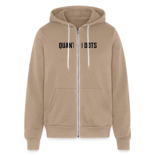 White Quantum Dots (QLED) Collection - Unisex Full Zip Hoodie