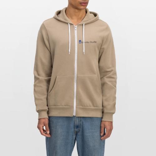 Ubuntu Studio Logo 2022 - Unisex Full Zip Hoodie