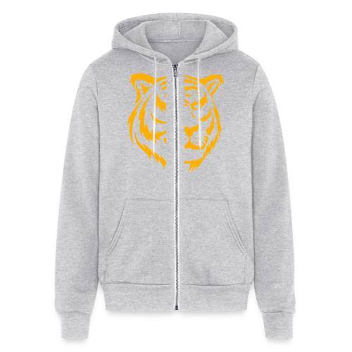 Fashion, Yellow Tiger Souvenirs, Men's T-shirts - Unisex Full Zip Hoodie