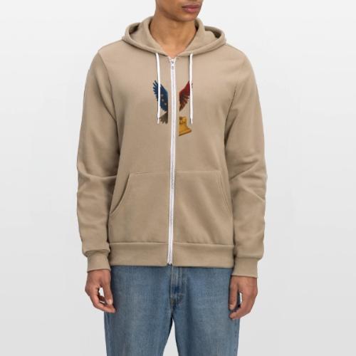 Bill of Rights Bald Eagle - Unisex Full Zip Hoodie