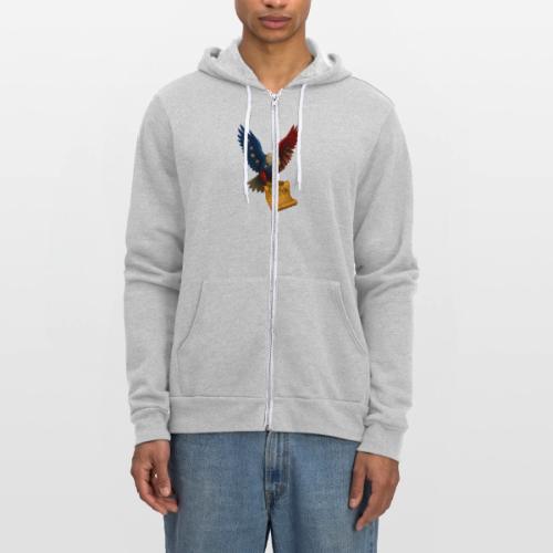 Bill of Rights Bald Eagle - Unisex Full Zip Hoodie
