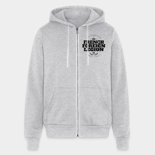 The French Foreign Legion - Black - Unisex Full Zip Hoodie
