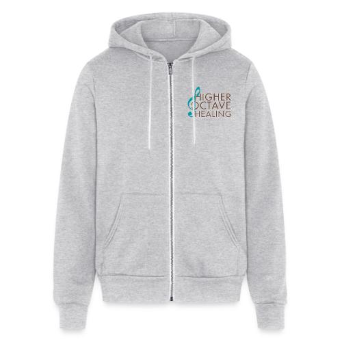 Higher Octave Healing Logo - Unisex Full Zip Hoodie