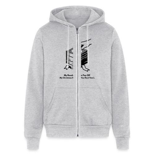 Christmas Bills T-Shirt - Unisex Full Zip Hoodie