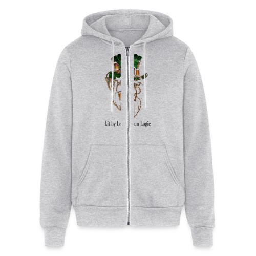 Leprechaun Lantern Mischief T-Shirt - Unisex Full Zip Hoodie