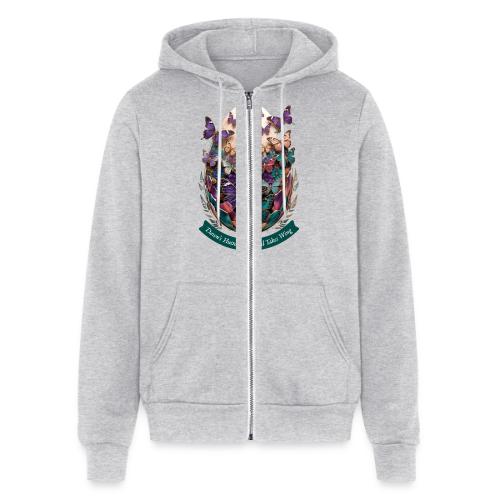 Easter Dawn's Flutter Butterfly T Shirt, Gift - Unisex Full Zip Hoodie