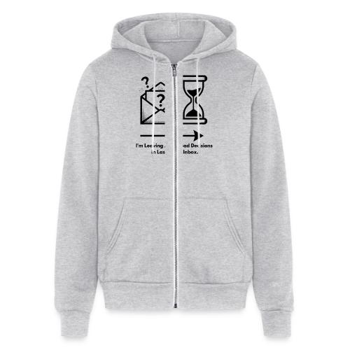 Last Year's Inbox T-Shirt - Unisex Full Zip Hoodie