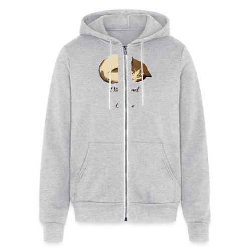 I Was Normal Three Cats Ago Funny Cat T-Shirt - Unisex Full Zip Hoodie
