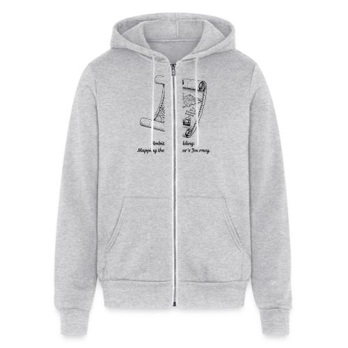 Unfolding Map of Ambition T-Shirt - Unisex Full Zip Hoodie
