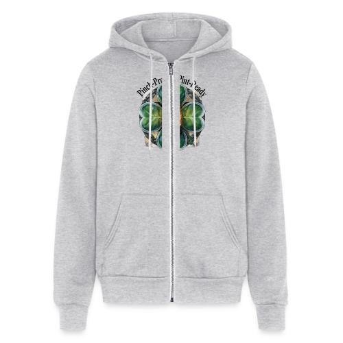 Pinch-Proof Lantern Clover T-Shirt - Unisex Full Zip Hoodie