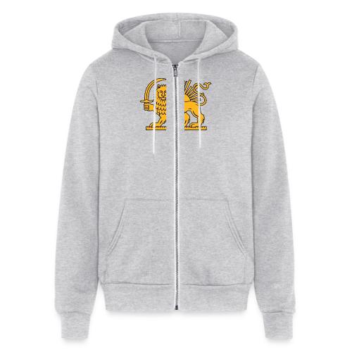 Lion and Sun crown - Unisex Full Zip Hoodie