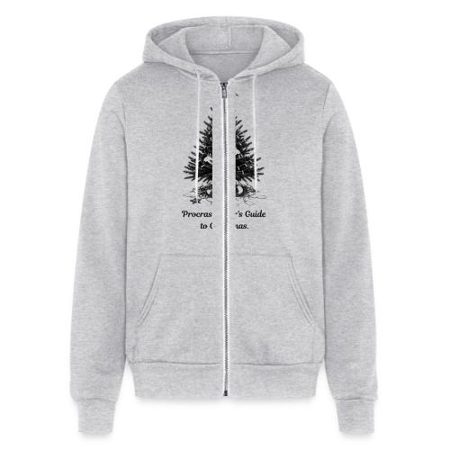 Procrastinator's Guide Christmas T-Shirt - Unisex Full Zip Hoodie
