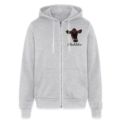 Bubbles, Black Version - Unisex Full Zip Hoodie