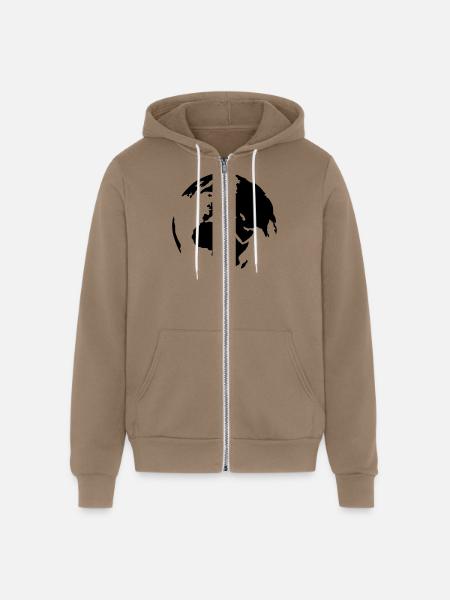 World - Unisex Full Zip Hoodie - cinder