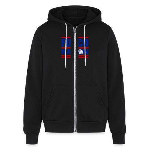 Fusco Nation with Eagle (250th Show Commemorative) - Unisex Full Zip Hoodie