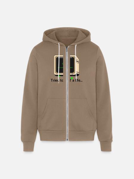 405 - Unisex Full Zip Hoodie - cinder