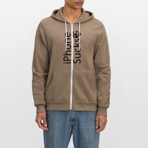 iPhone Sucks - Unisex Full Zip Hoodie