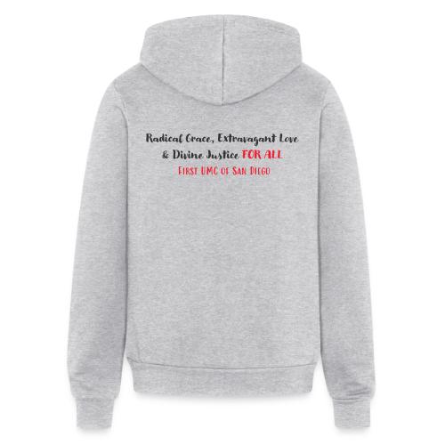 Radical Grace, Extravagant Love & Divine Justice - Unisex Full Zip Hoodie