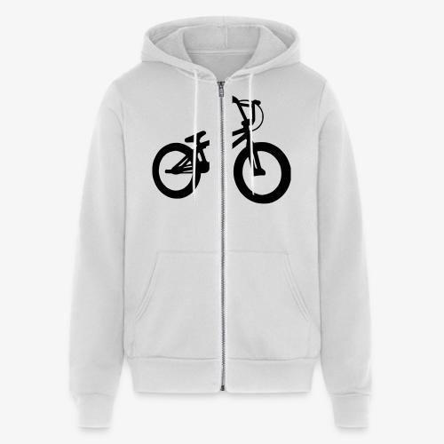 bmx bicycle - Unisex Full Zip Hoodie