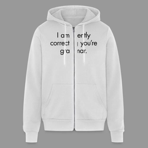 Silent Correction - Unisex Full Zip Hoodie
