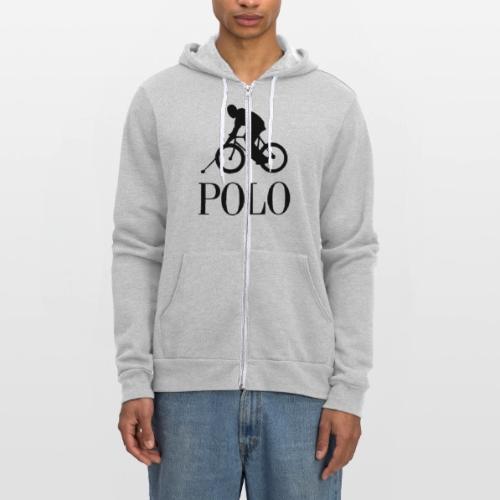 bike polo - Unisex Full Zip Hoodie