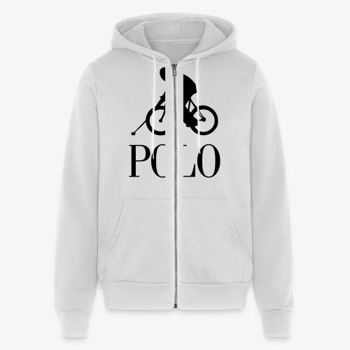 bike polo - Unisex Full Zip Hoodie