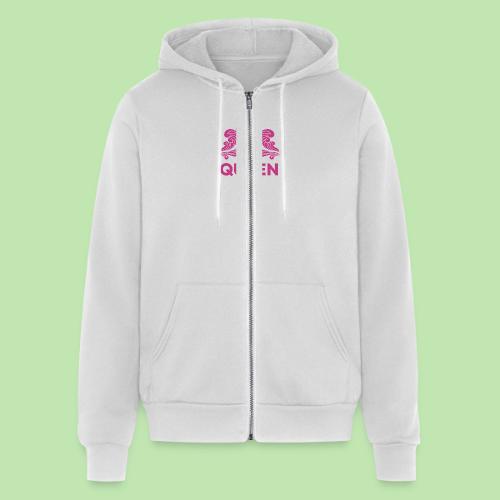 Queenlisse™ Signature Crown T-Shirt – Elegant - Unisex Full Zip Hoodie